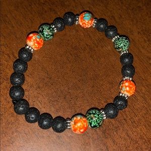 Lava bead bracelet